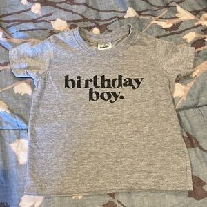 12m Birthday Boy tshirt